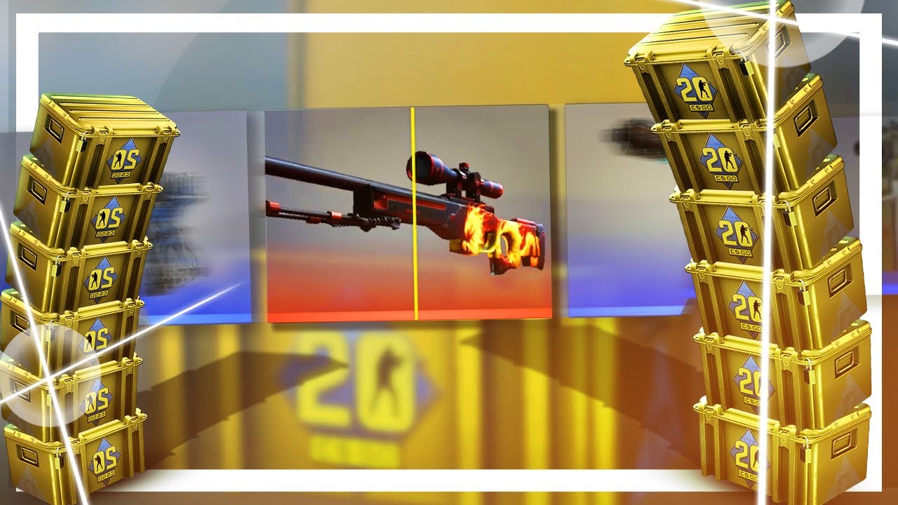 CS:GOing broke by opening 100 of the new CS20 cases...