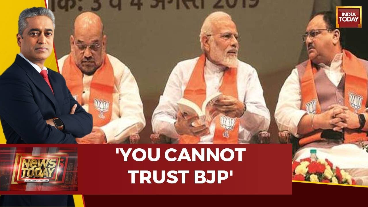 Congress Accuses BJP Of Destroying Its Allies As Nitish Kumar Dumps BJP; Rakesh Sinha Hits Back