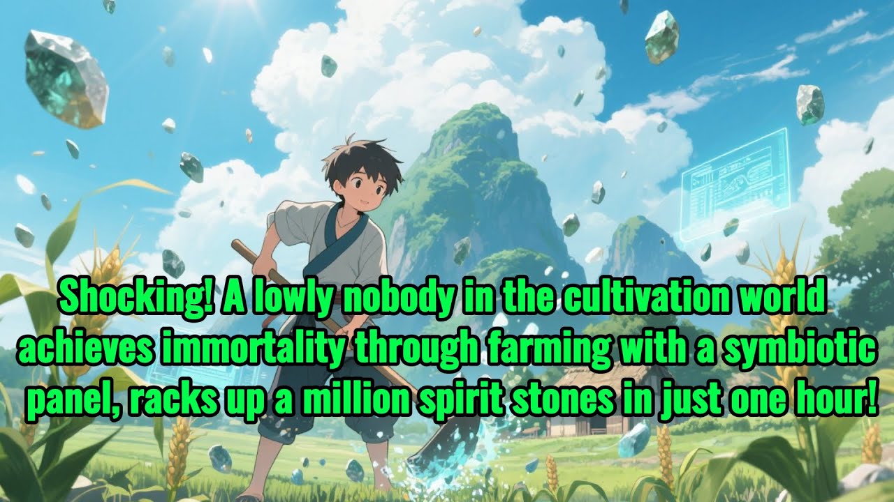 Immortal farmer’s symbiotic panel harvests million spirit stones hourly!