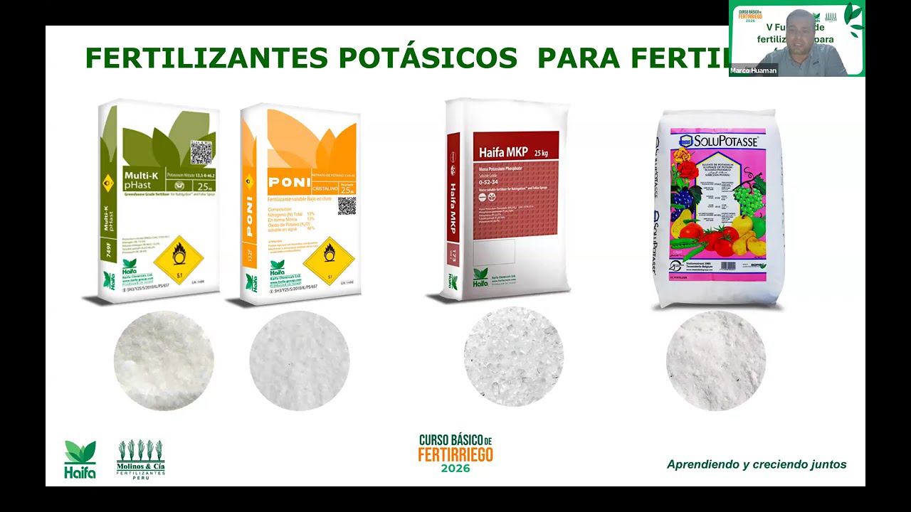 Fertilizantes para fertirriego | Curso Básico de Fertirriego 2026 – Módulo 5