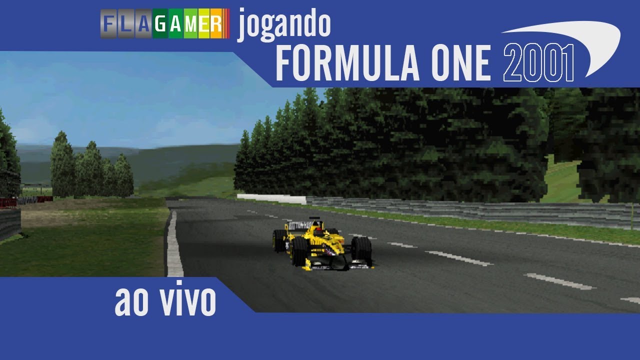 [LIVE] Flagamer jogando o Formula One 2001 e o F1 2012