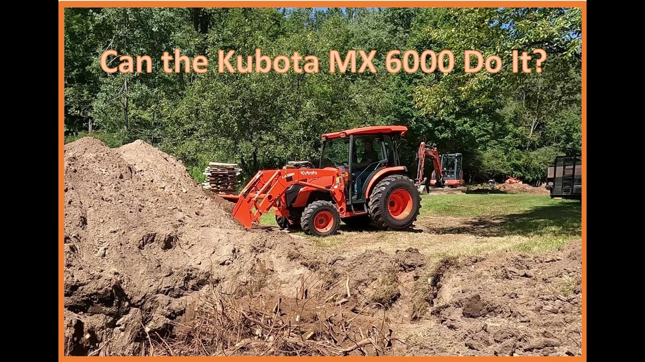 Testing the New Kubota MX6000 Tractor