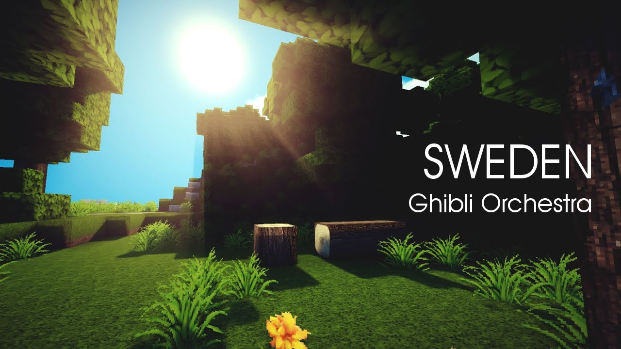 Sweden (Minecraft) | Ghibli Piano & Orchestra