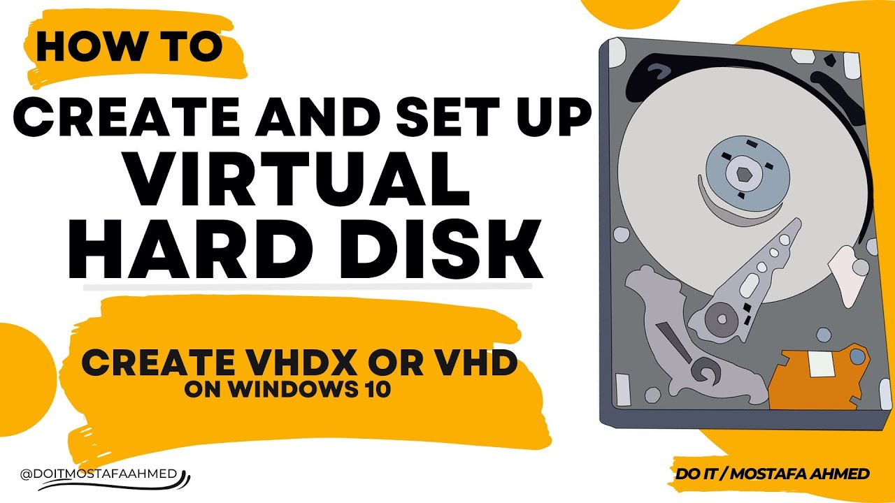 How to Create and Setup a Virtual Hard Disk on Windows 10