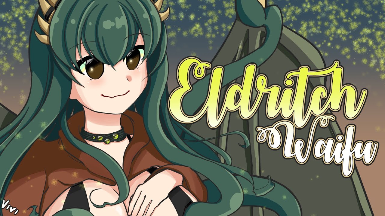 [ASMR] Dreaming of an Eldritch Waifu [Ear Eating/Unintelligible Whispers]