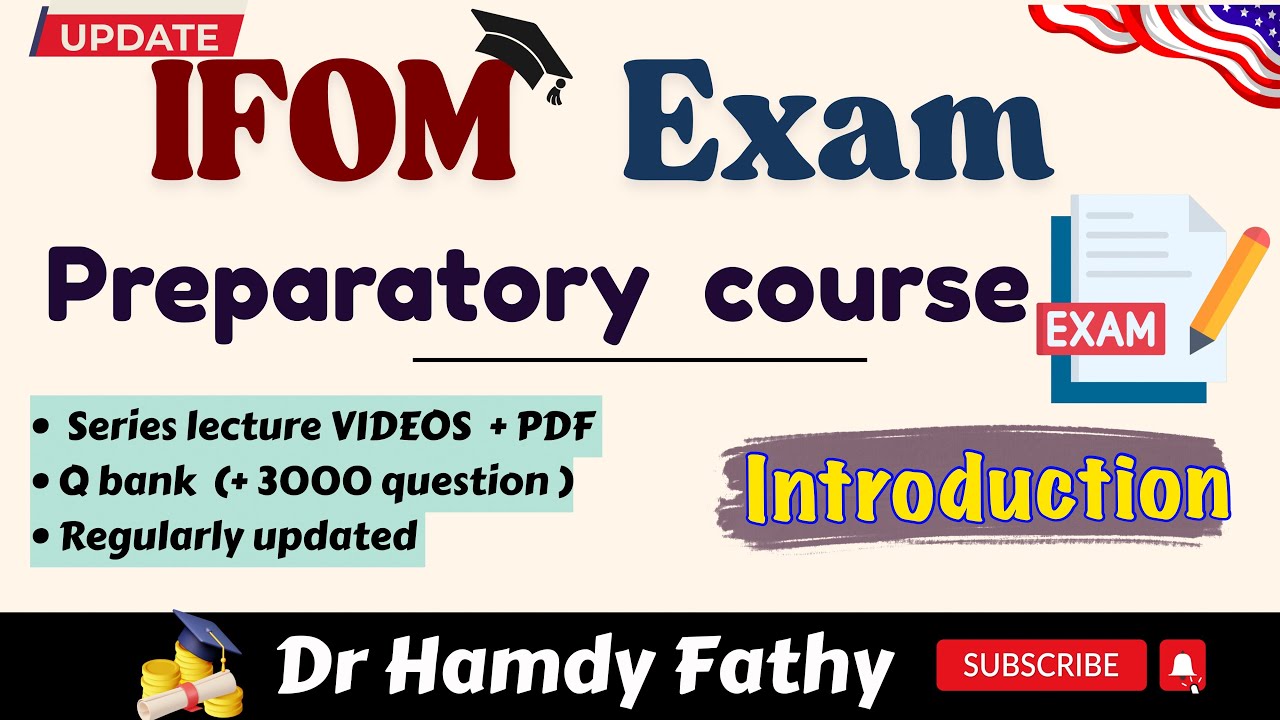 IFOM Exam | التحضير  لامتحان  الايفوم   الجزئين