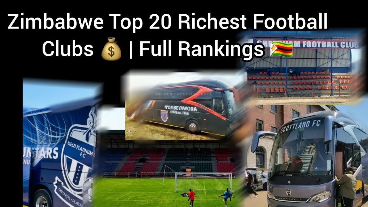 🏆💸 Самые богатые клубы Зимбабве ⚽ | Официальный рейтинг топ-20 📊