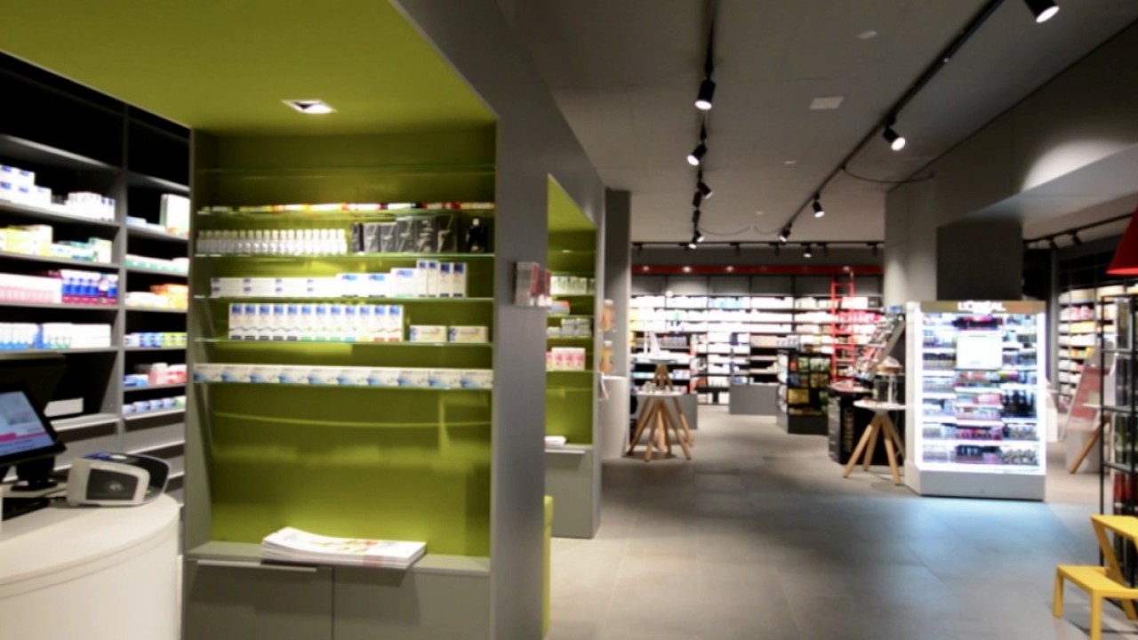 Bogen Design Innenarchitektur Video Toppharm Apotheke Brentano