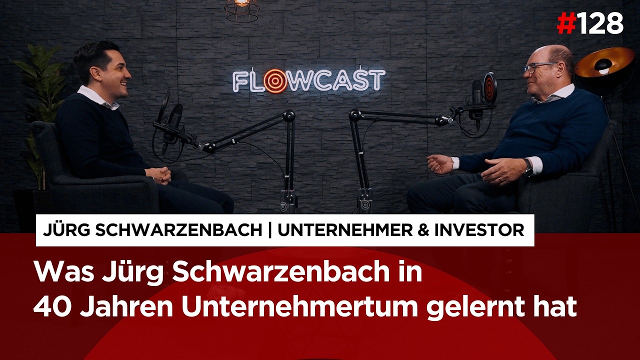 Jürg Schwarzenbach | Unternehmer und Investor über Unternehmertum, Flow und Fehler im Business