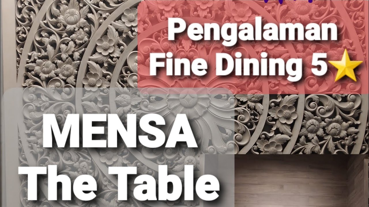 Mensa Semarang, Fine Dining Bintang 5 kota Semarang