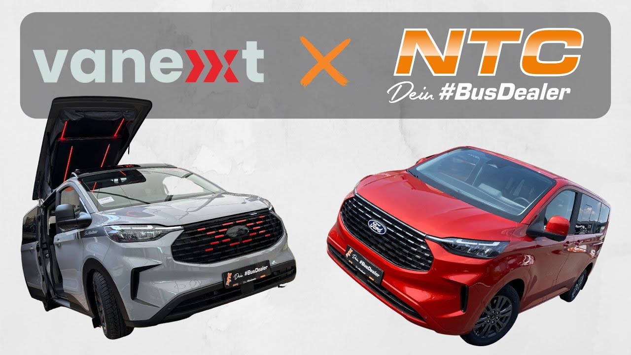 Deine #BusDealer zeigen dir den Vanexxt Ford Tourneo Custom! Der flexibelste Van der Welt!
