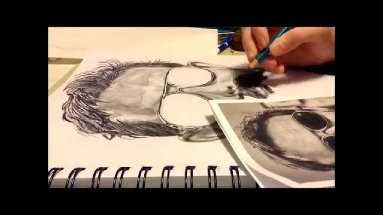 Geoff Ramsey Time Lapse Drawing