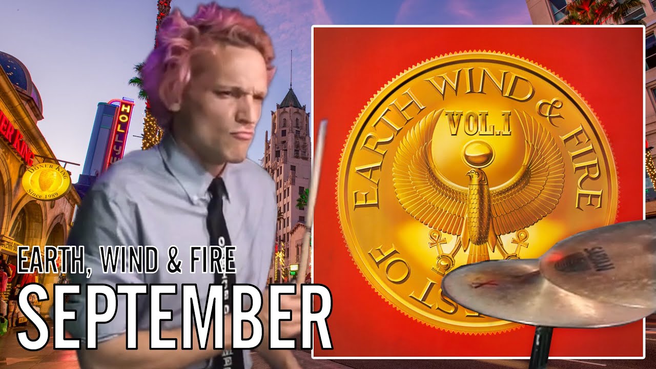 Earth, Wind & Fire - September | Office Drummer on Hollywood Blvd