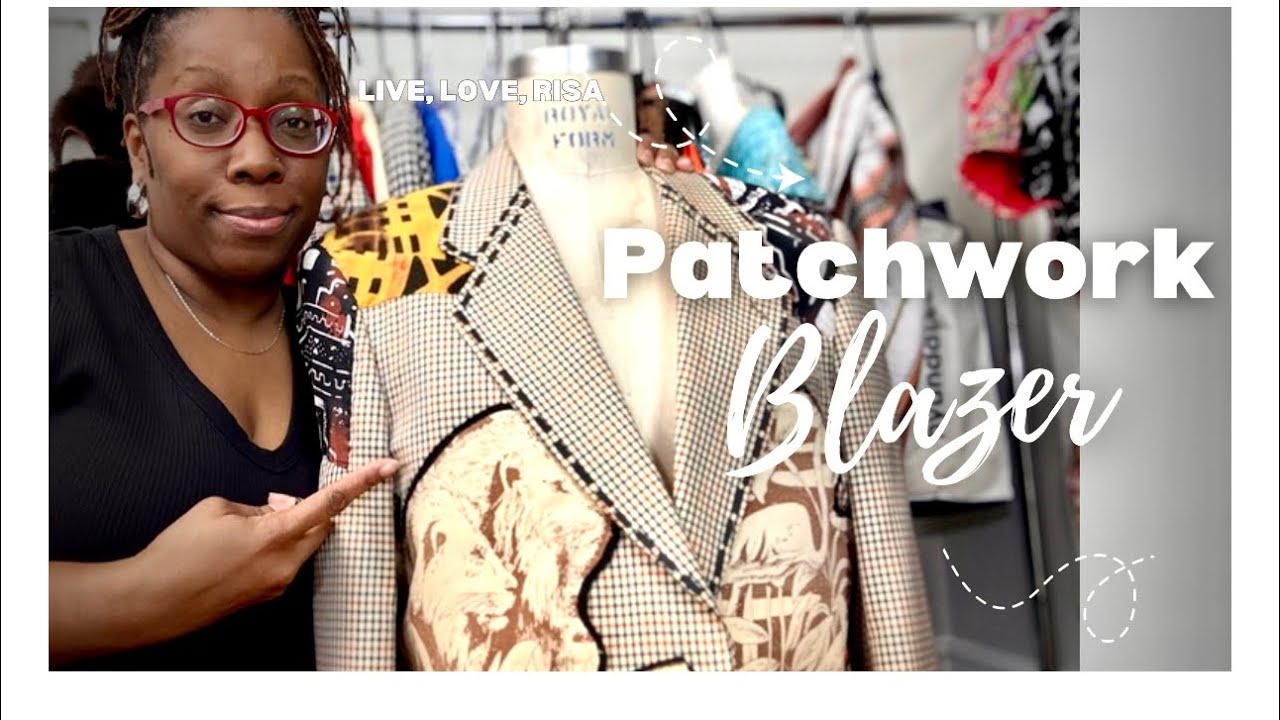 Patchwork Blazer and Emotional Roller Coaster