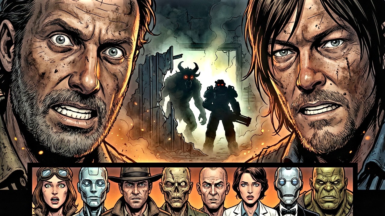 What if Rick Grimes and Daryl Dixon Ended Up in Fallout Wasteland?
