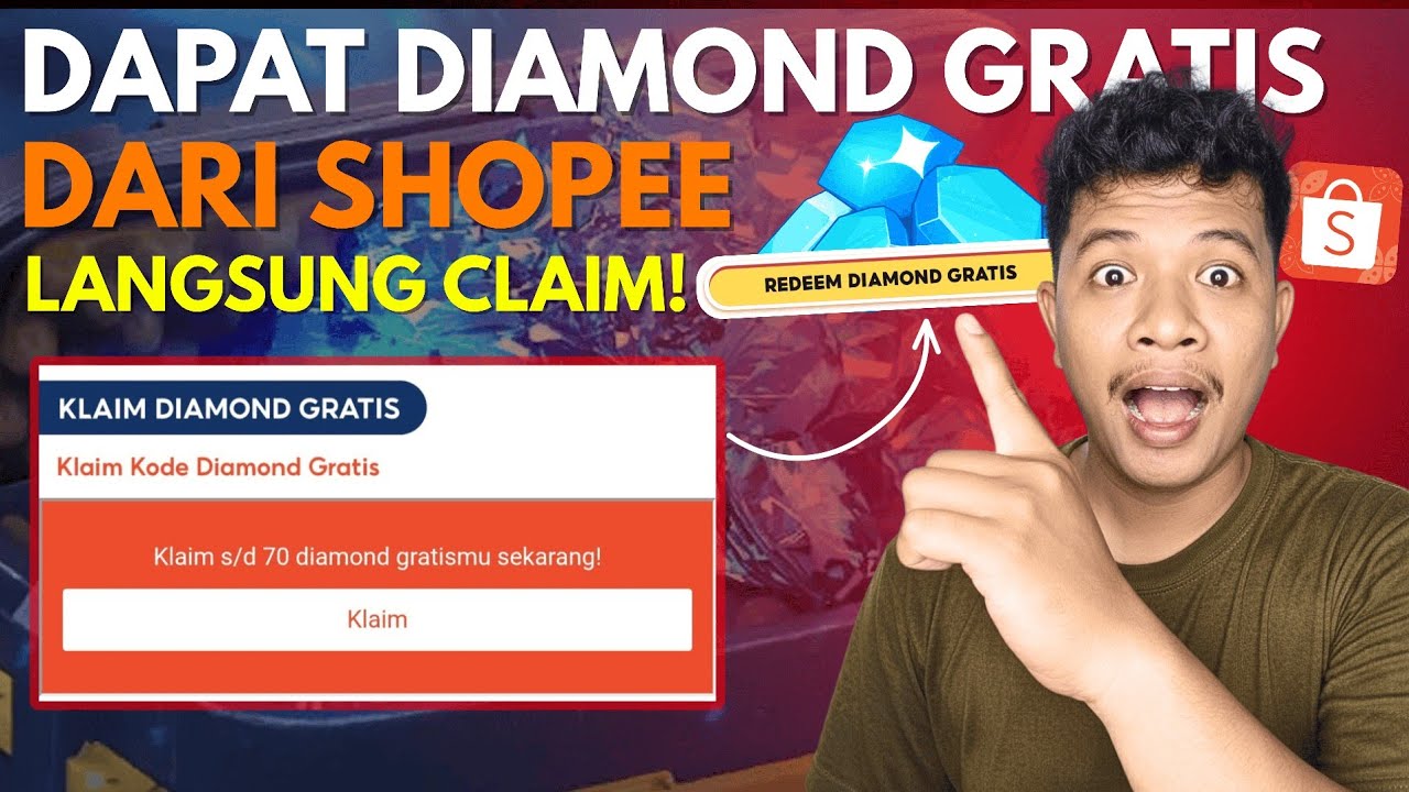 Cara Dapat Diamond Gratis Dari Shopee 2026 - Diamond Gratis Dari Shopee 2026 Klaim Sekarang!