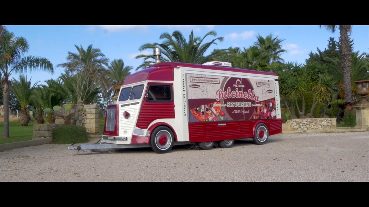 Food Truck rimorchio Pulcinella Pizzeria