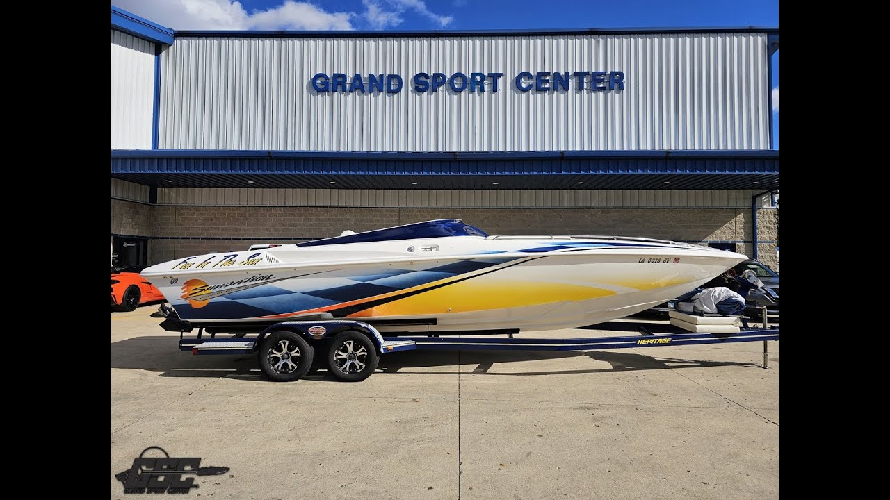 Обзор скоростного катера Open Bow — Sunsation 288 MCOB 2006 года с двигателем Mercury 500 EFI