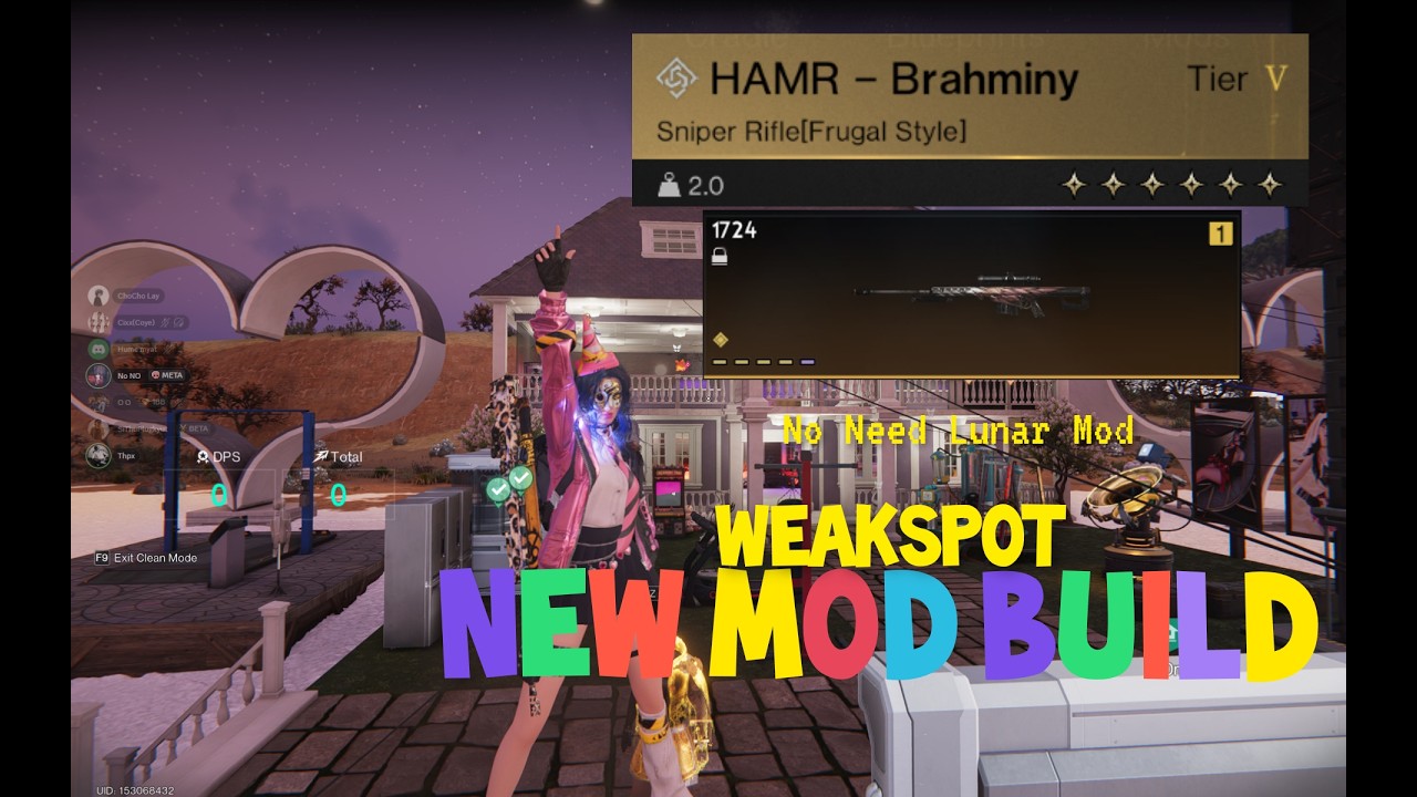 Aoe Sniper Weakspot New Mod Build | HAMR - Brahminy