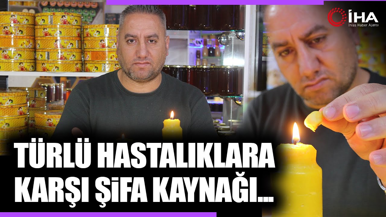 Arıların &Uuml;rettiği Bal Mumu Şifa Kaynağı!