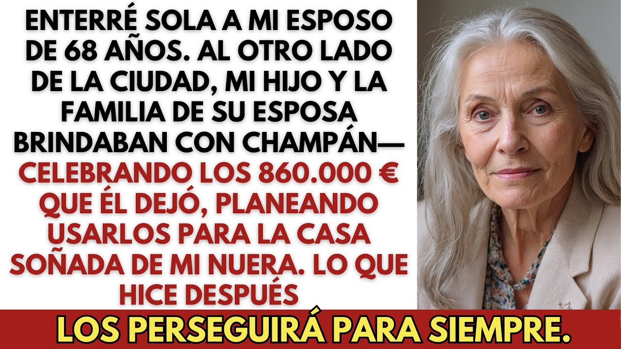 Mi hijo y mi nuera faltaron al funeral de mi esposo y exigieron su fideicomiso de 860.000  €