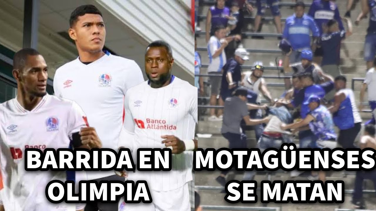 OLIMPIA HACE BARRIDA CON SALIDAS DE ONÁN, BENGSTON Y ARBOLEDA; HINCHA DEL MOTAGUA MUERE DE UN BALAZO
