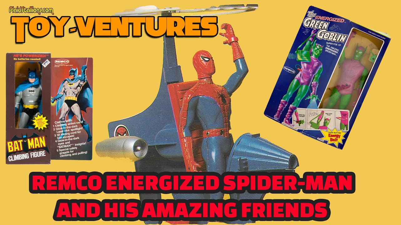 Toy-Ventures: Remco Energized Человек-паук и его удивительные друзья
