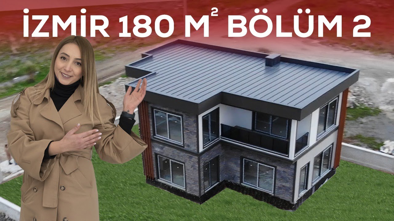 İZMİR DİKİLİ 180 m2 ANAHTAR TESLİM HAFİF ÇELİK VİLLA PART 2