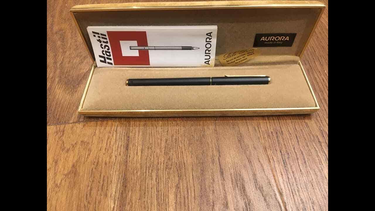 AURORA HASTIL Unboxing - RICCARDO AFFINATI - CIRCOLO STILOGRAFICO ROMANO-  FOUNTAIN PEN STILOGRAFICA