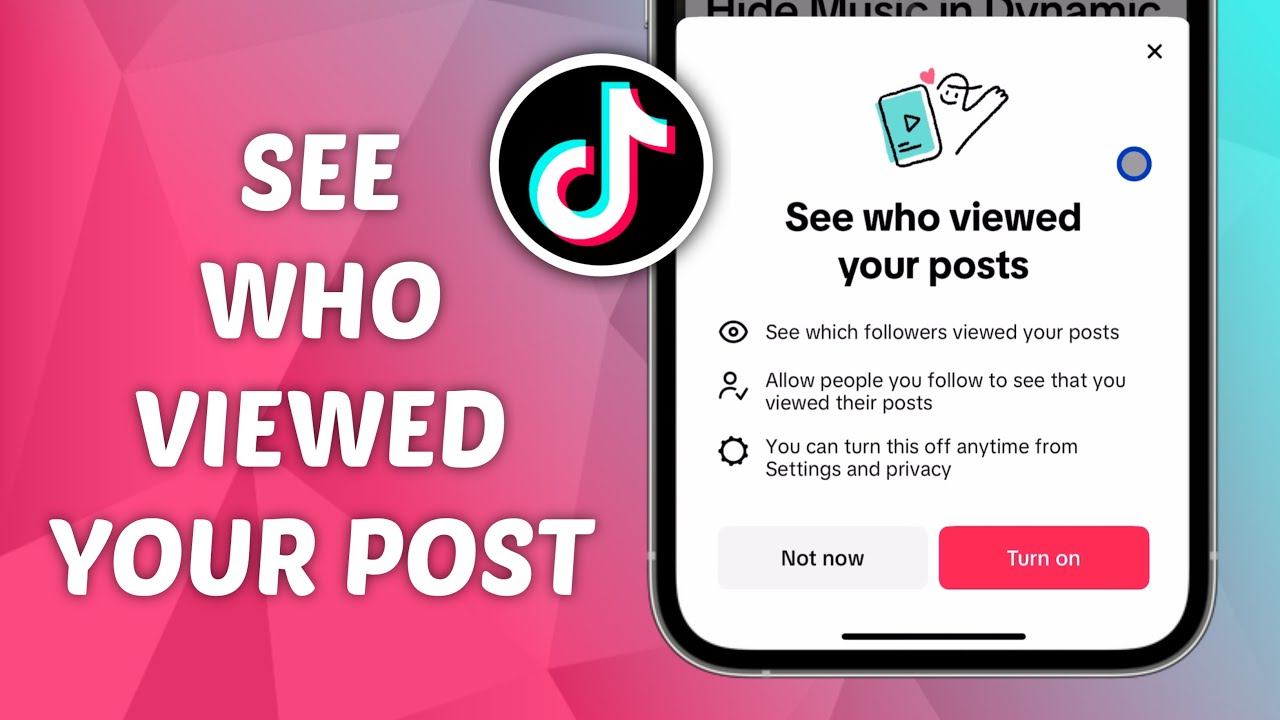 How to See Who Viewed Your Posts on TikTok
