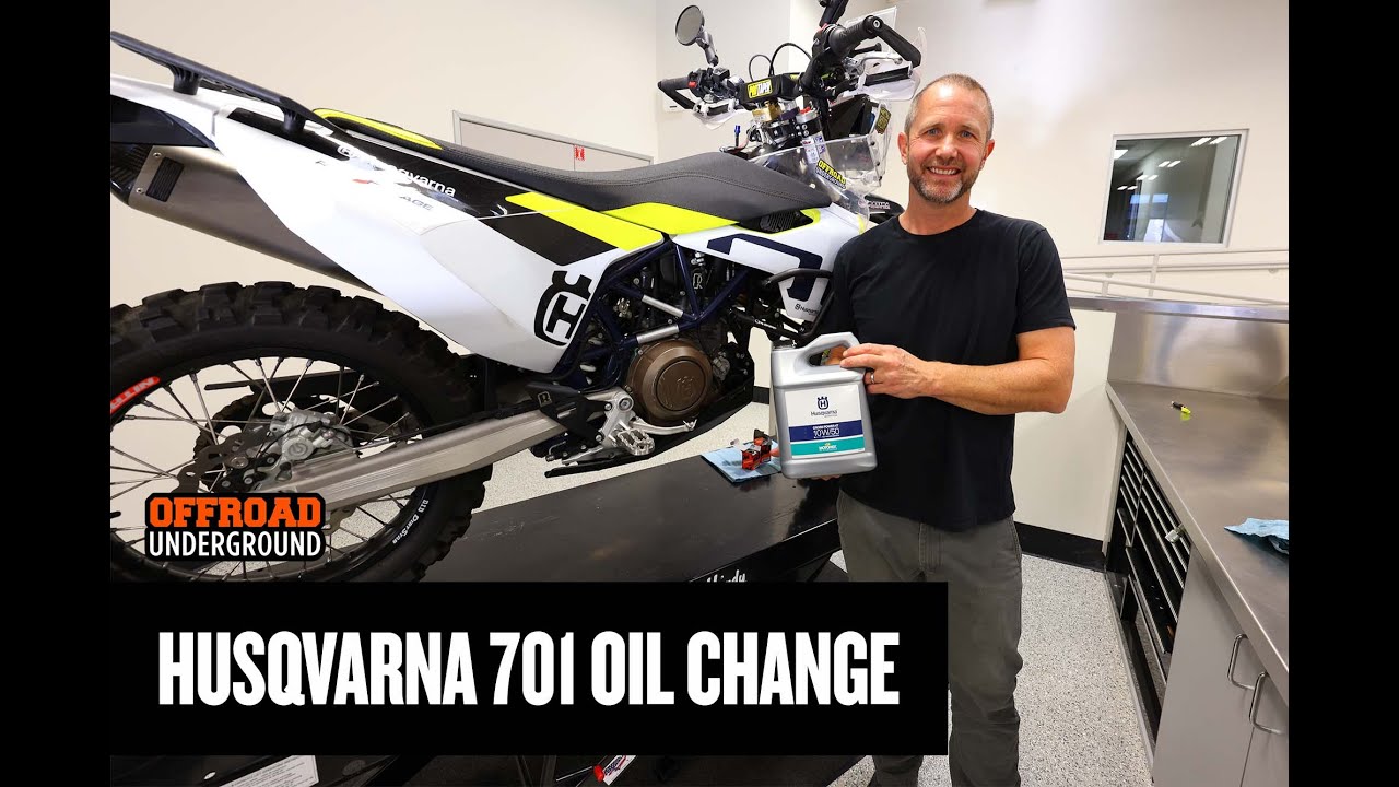 Husqvarna 701 Oil change How-To