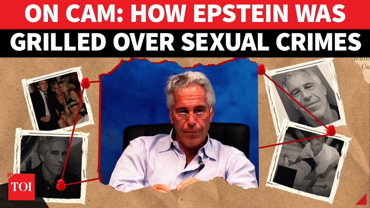 Epstein's UNSEEN Video Interview Released; Watch Big Confessions On Sexual Crimes | US News | DOJ
