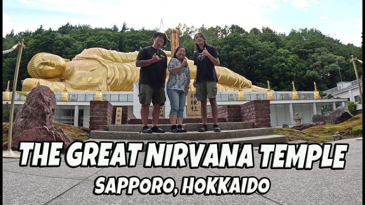 Minanosawa Station | Makomanai Station | The Great Nirvana Temple | Gold Sleeping Buddha #13