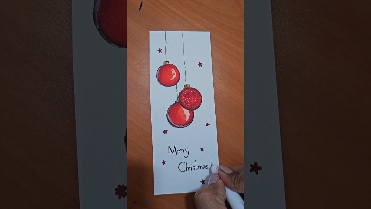Diy Christmas bookmark #bookmark #ytshorts #shorts #shivanijaiswalart #christmas