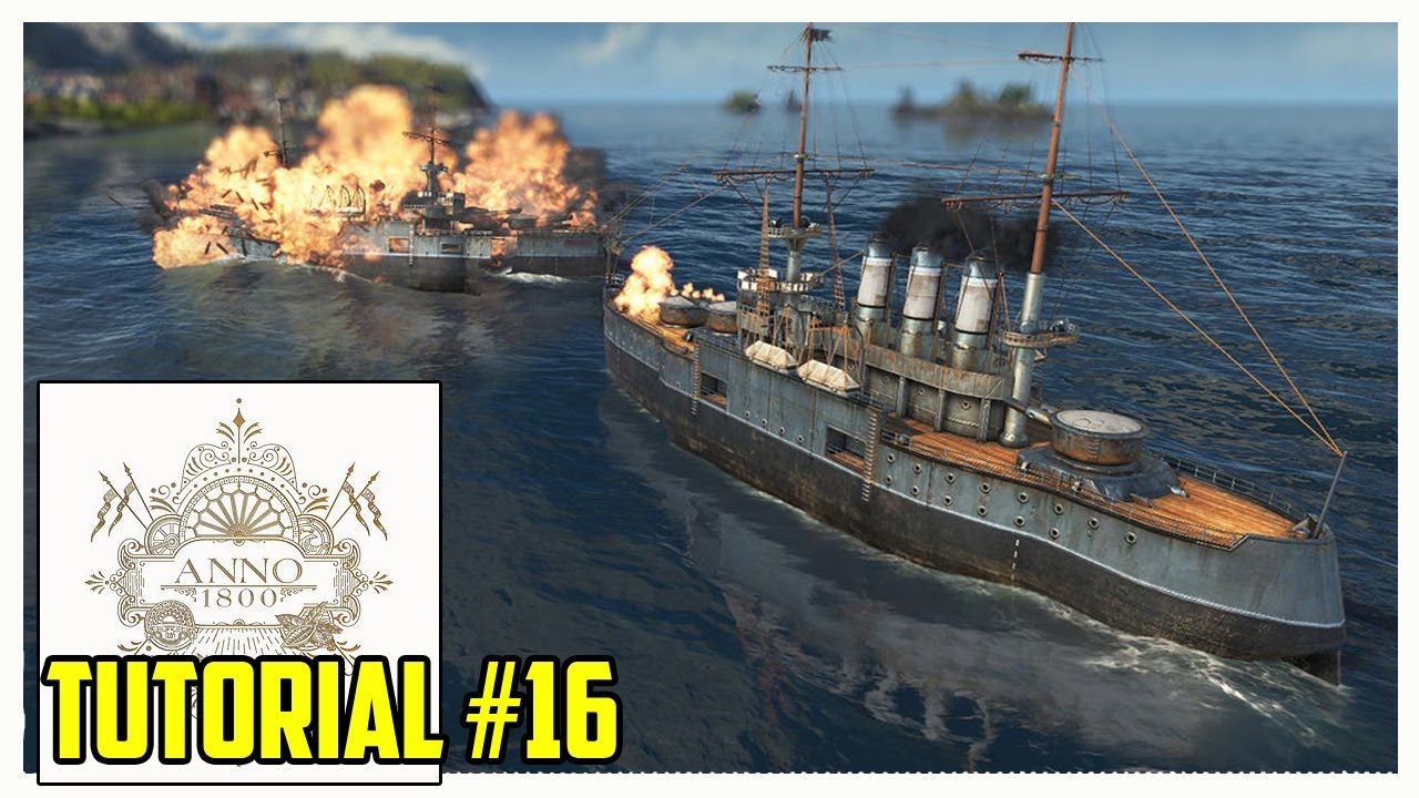 Anno 1800 Guerra conquistar o imponer acciones a una isla