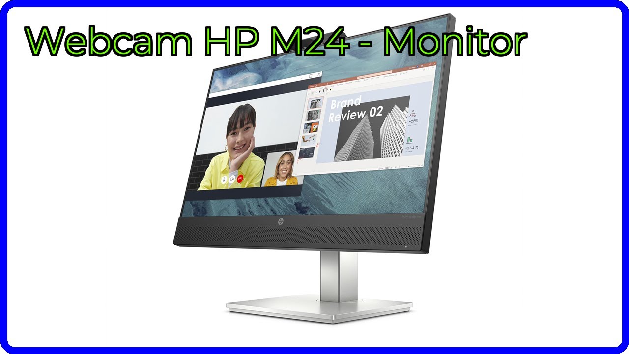 RESE&Ntilde;A (2025) : Webcam HP M24 - Monitor. DETALLES ESENCIALES