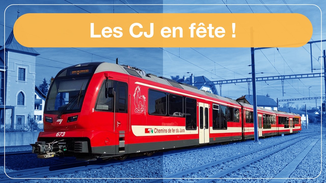 [S5-E02] Les CJ en fête ! - Rail One avec @Les Chemins de fer du Jura
