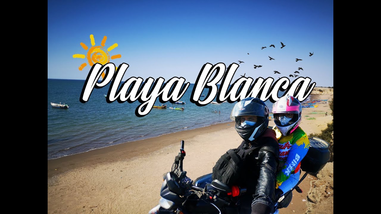 De Piura a Playa Blanca (Sechura), en Moto 🛵✌️