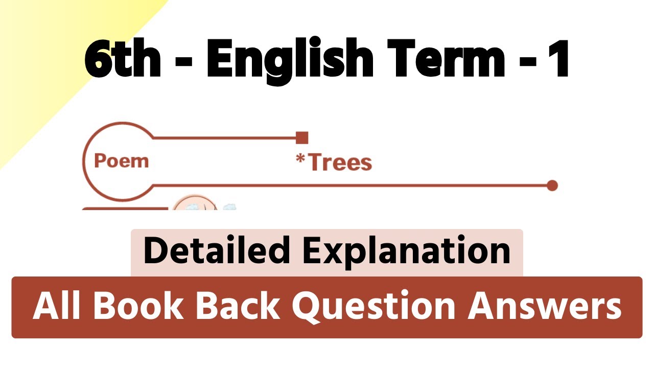 6th English | Term 1 | Trees | Unit - 2 |  Important Points | SGT & TET Exam | Exam Point of View