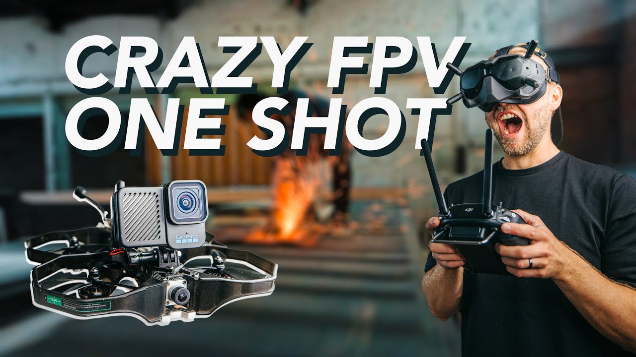 НЕВОЗМОЖНАЯ съемка с FPV-дрона // Экстремальный тест GoPro Bones