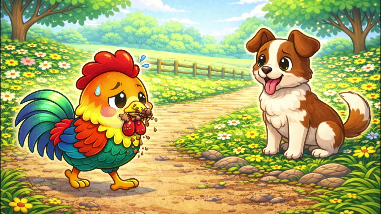 El Gallo de Bodas 🐓💍 | Cuento infantil con canción | Cuentos para dormir
