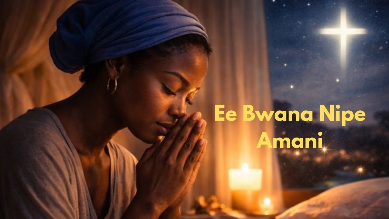 Ee Bwana Nipe Amani (Swahili Prayer Song) | Night Prayer for Peace-Maombi ya Usiku | Utulivu wa Moyo