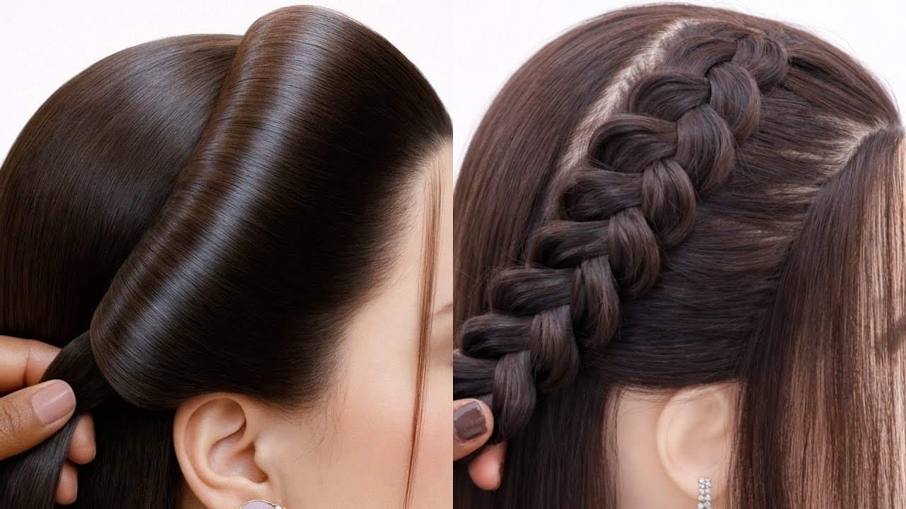 New Easy Hairstyle - Beautiful Hairstyle For Girls | Hairstyle Ideas | Hairstyle For Wedding