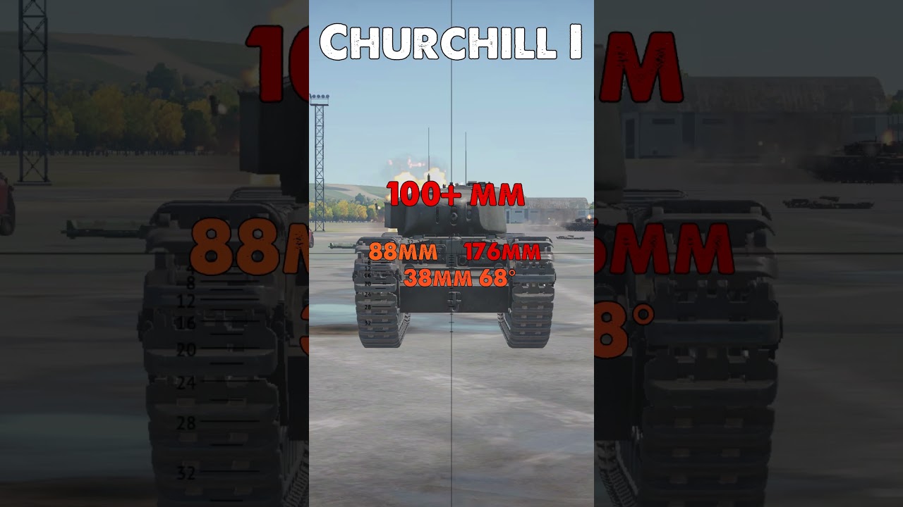 Как пробить Черчиль в War Thunder? Часть 1