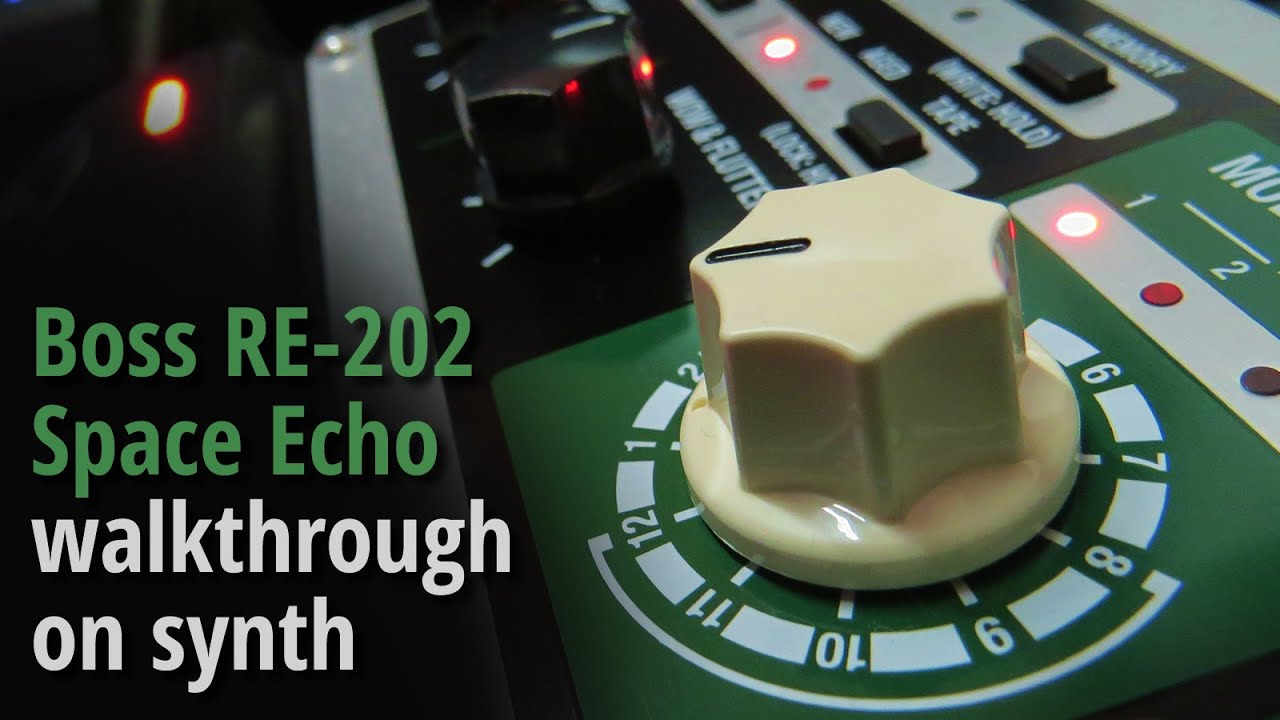 Прохождение босса RE-202 Space Echo на синтезаторе