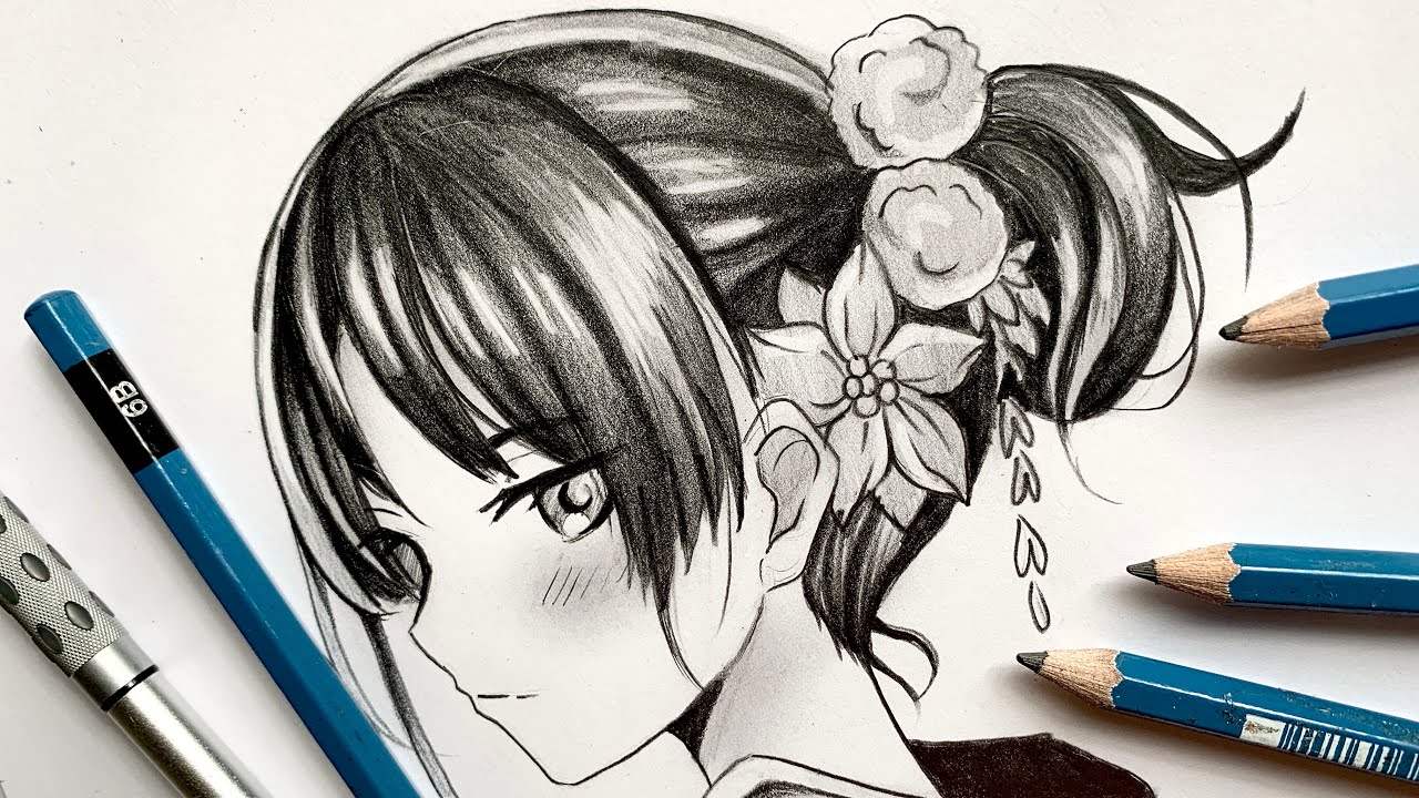 How to SHADE Anime Drawing (Anime Drawing Tutorial)