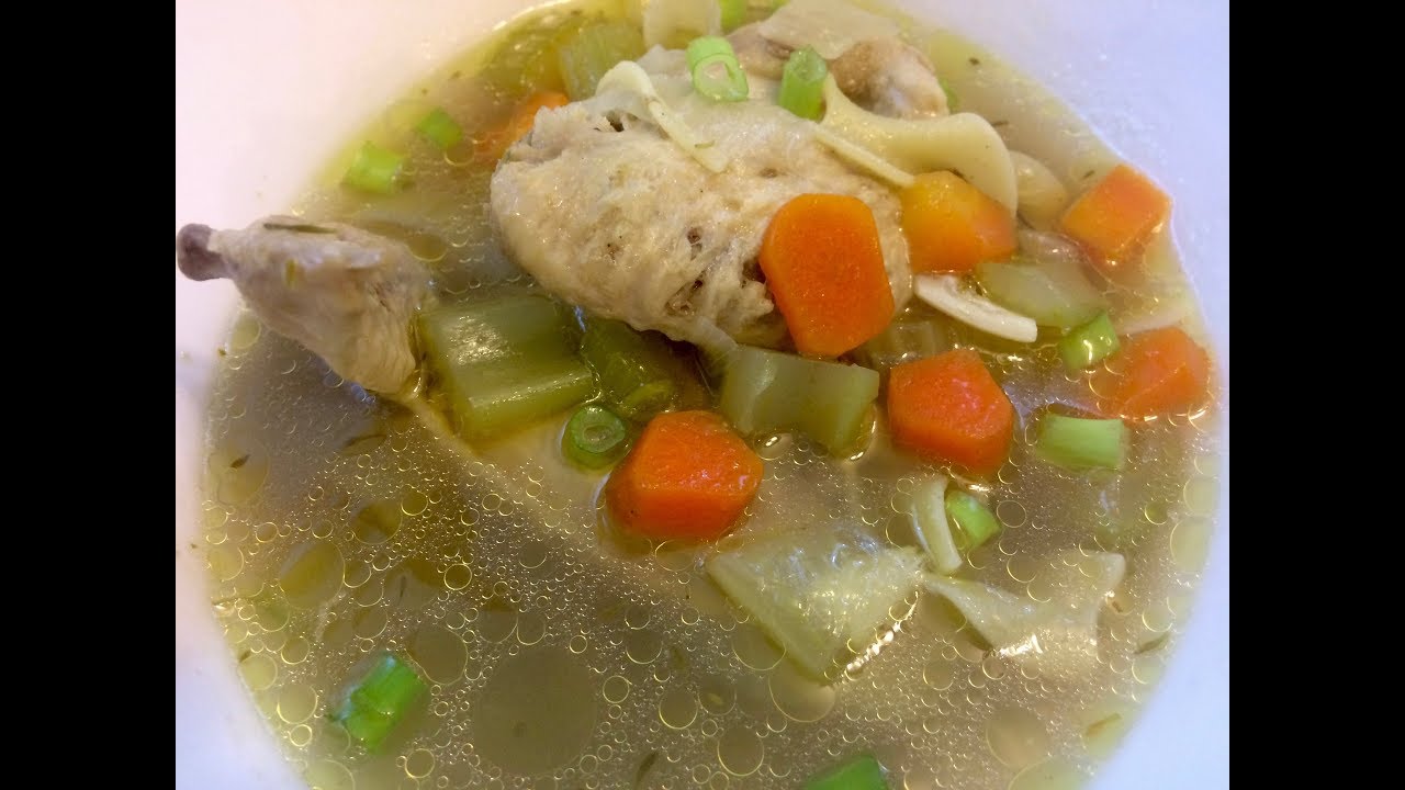 Chicken Wing Soup - Bonita's Kitchen