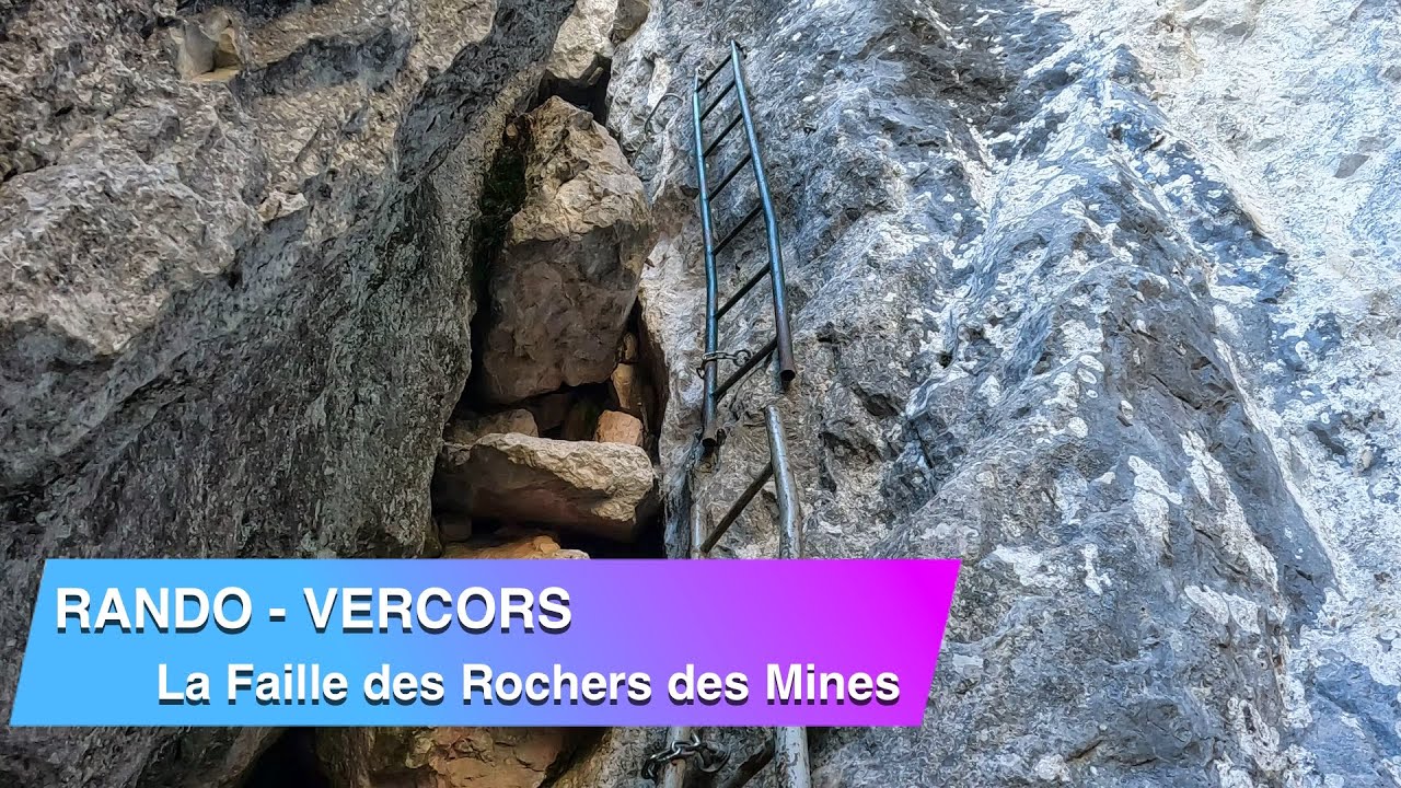 Rando Vercors - La Faille des Rochers des Mines