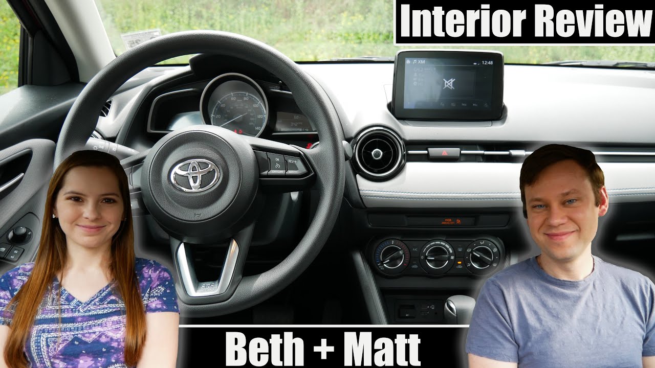 2020 Toyota Yaris Hatchback Interior Review (Beth + Matt)