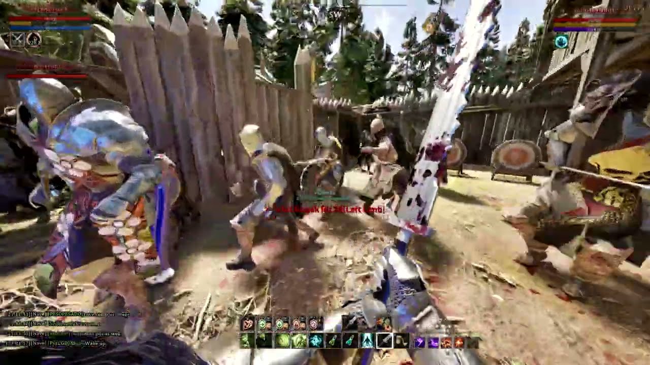 [4K Mortal Online 2 ] North Order and AJA vs PVE TRASH Jungle  Alliance